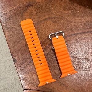 Apple Bright Orange Watch Strap